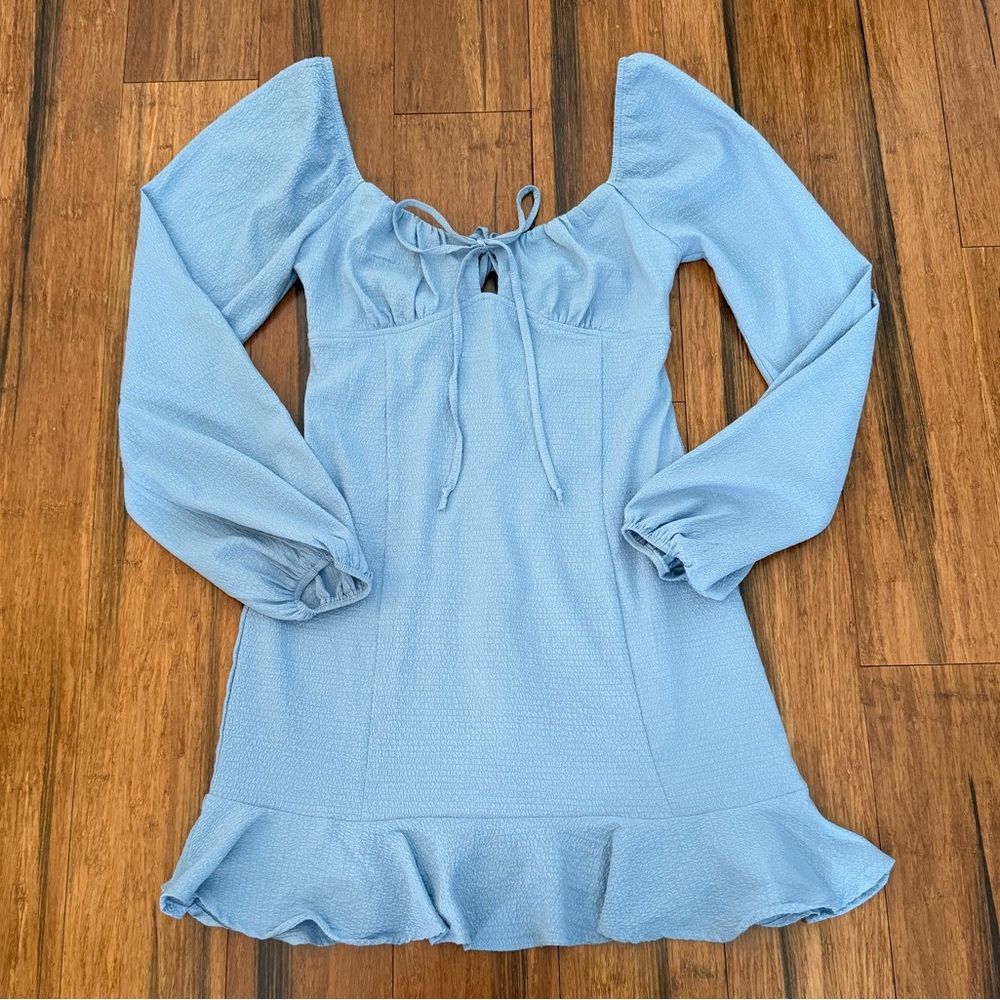 pacsun la hearts long sleeve mini dress